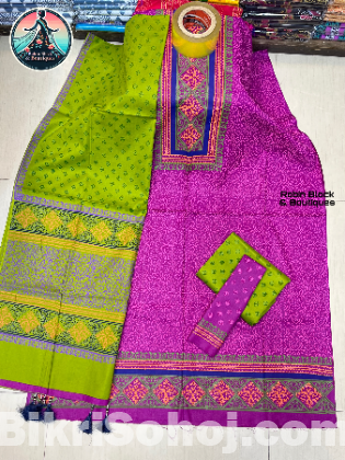 ভিআইপি ব্লক থ্রি পিস